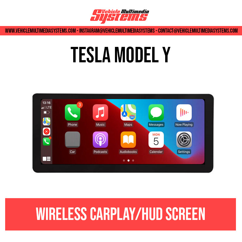 Tesla Model Y | Reequipamiento del HUD– Vehicle Multimedia Systems