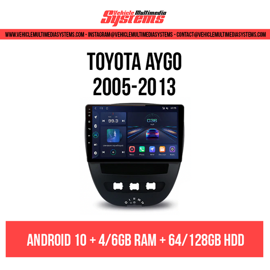 Toyota Aygo | 2005-2013 | Android Screen VMS