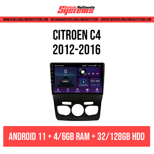 Citroen C4 | 2012-2016 | Android Screen VMS