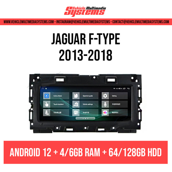Jaguar F-Type | 2013-2018 | Android Screen – Vehicle Multimedia Systems