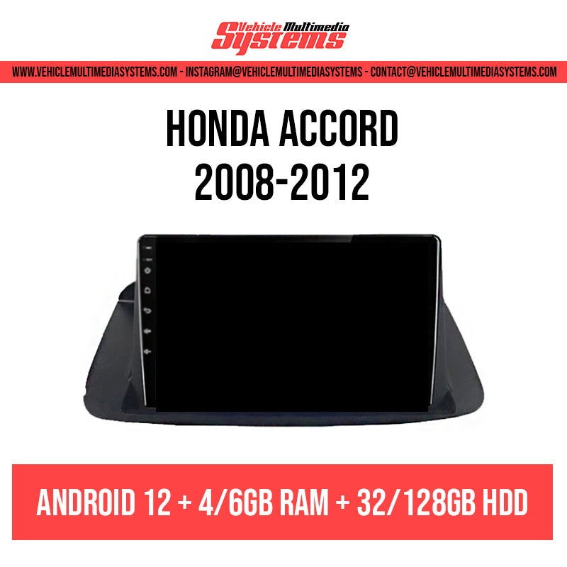 Honda Accord | 2008-2012 | Android Screen | Top Dash Screen VMS