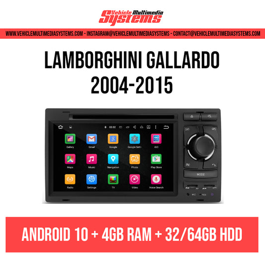 Lamborghini Gallardo | 2004-2015 | Android Screen (Button Version) VMS