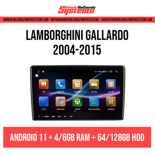 Lamborghini Gallardo | 2004-2015 | Android Screen VMS