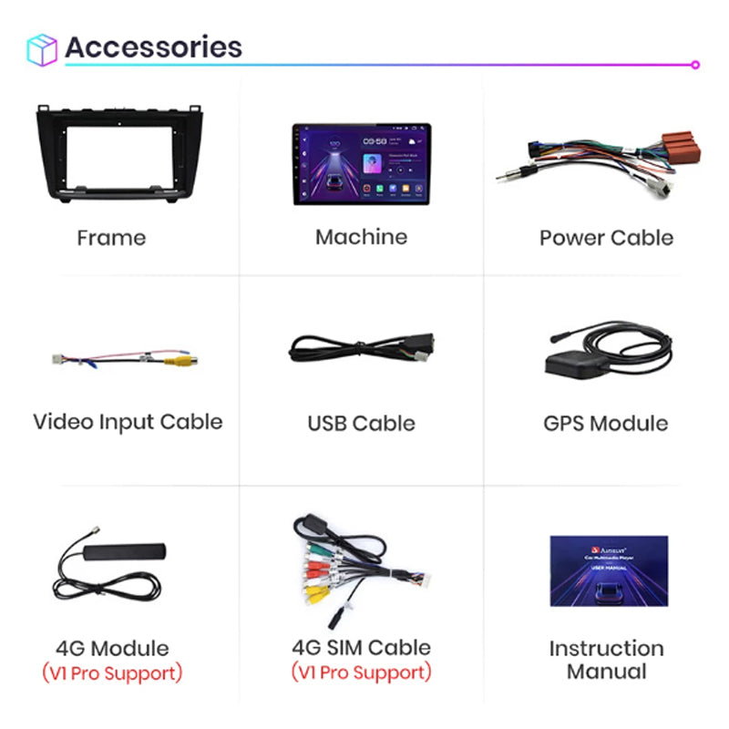 Mazda 6 | 2007-2012 | Android Screen VMS