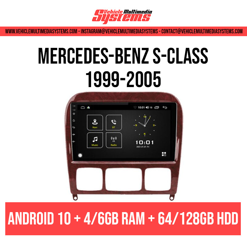 Mercedes-Benz S-Class | 1999-2005 | Android Screen VMS