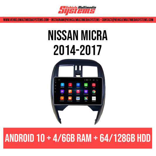 Nissan Micra | 2014-2017 | Android Screen VMS