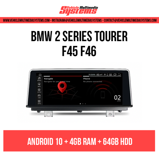 BMW 2 Series Tourer | F45 F46 | Android Screen | NBT, EVO VMS