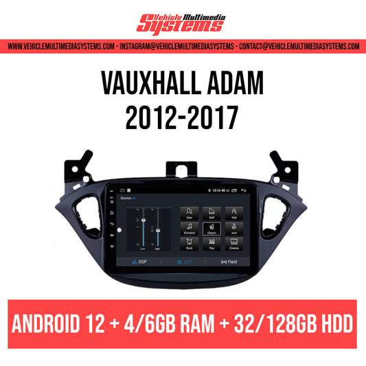 Vauxhall Adam | 2012-2017 | Android Screen VMS