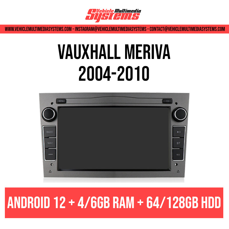 Vauxhall Meriva | 2004-2010 | Android Screen VMS