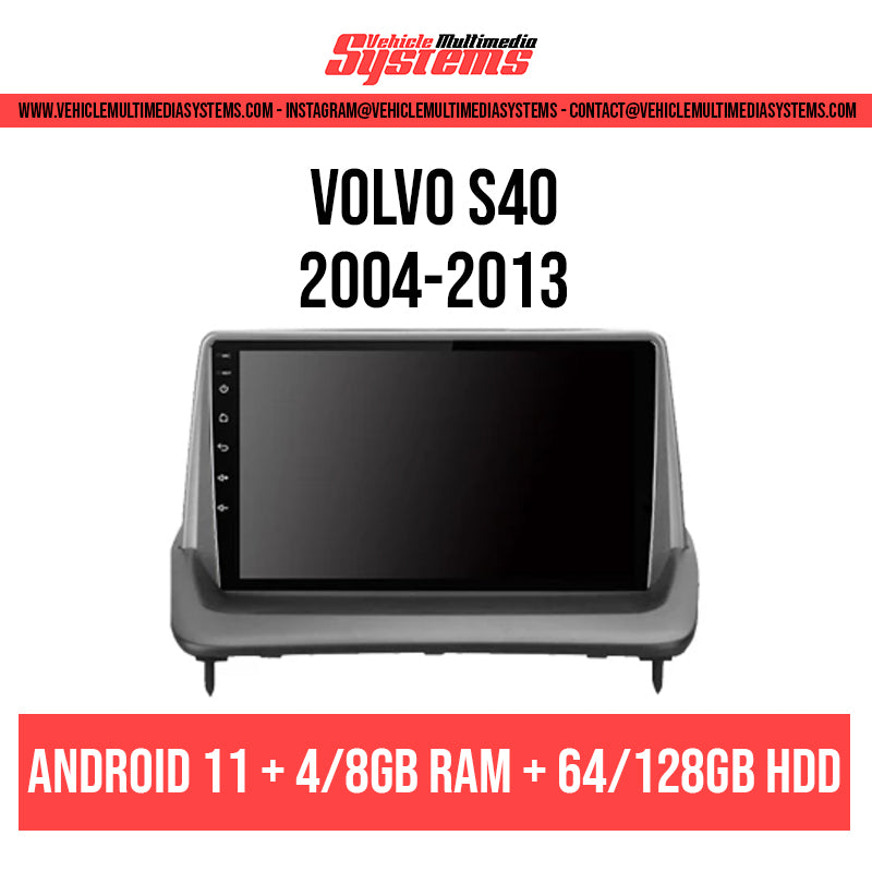 Volvo S40 | 2004-2013 | Android Screen– Vehicle Multimedia Systems