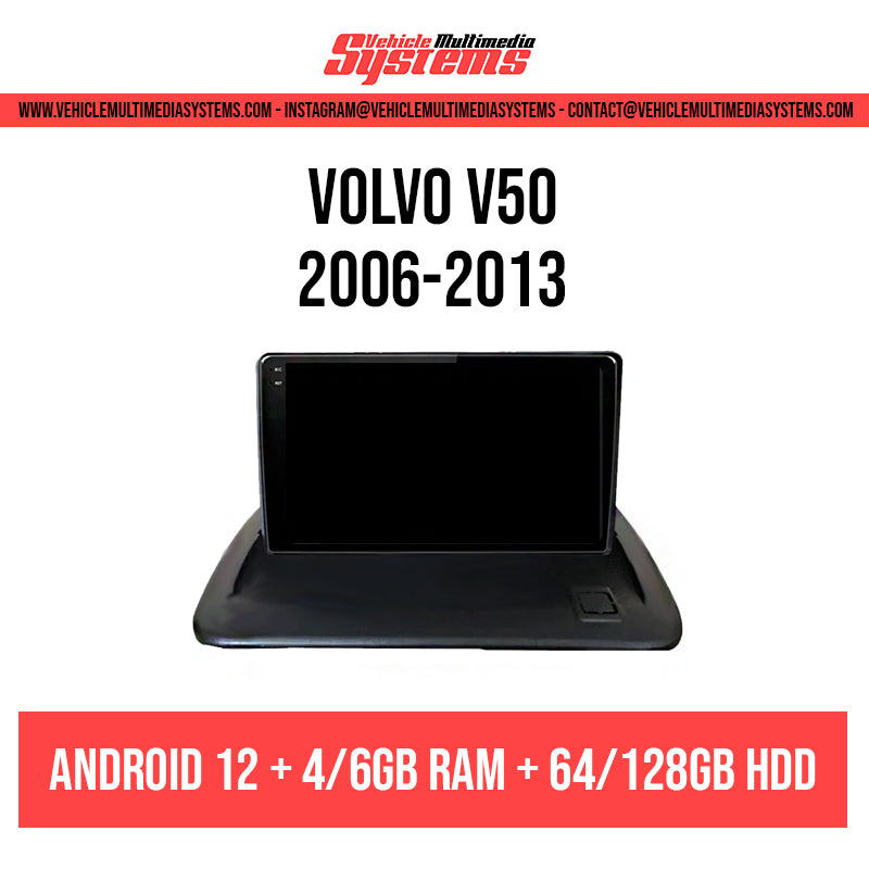 Volvo V50 | 2006-2013 | Android Screen– Vehicle Multimedia Systems
